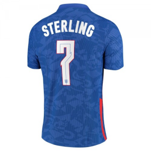 England Raheem Sterling 7 Udebane Trøje EM 2020 – Kortærmet