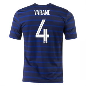 Frankrig Raphael Varane 4 Hjemme Trøje EM 2020 – Kortærmet