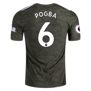 Manchester United Paul Pogba 6 Udebanetrøje 2020 21 – Kortærmet