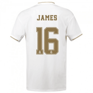 Real Madrid James Rodríguez 16 Hjemme trøjer 2019 20 – Kortærmet